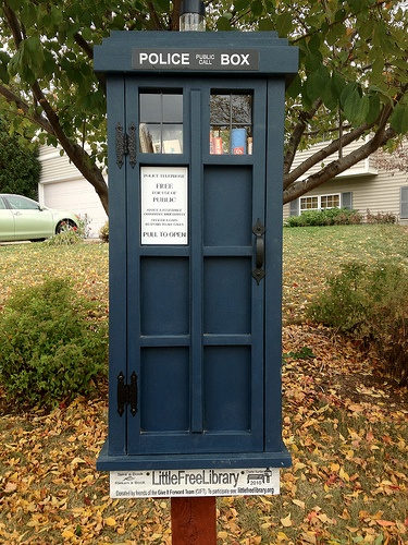 Tardis Little Free Library